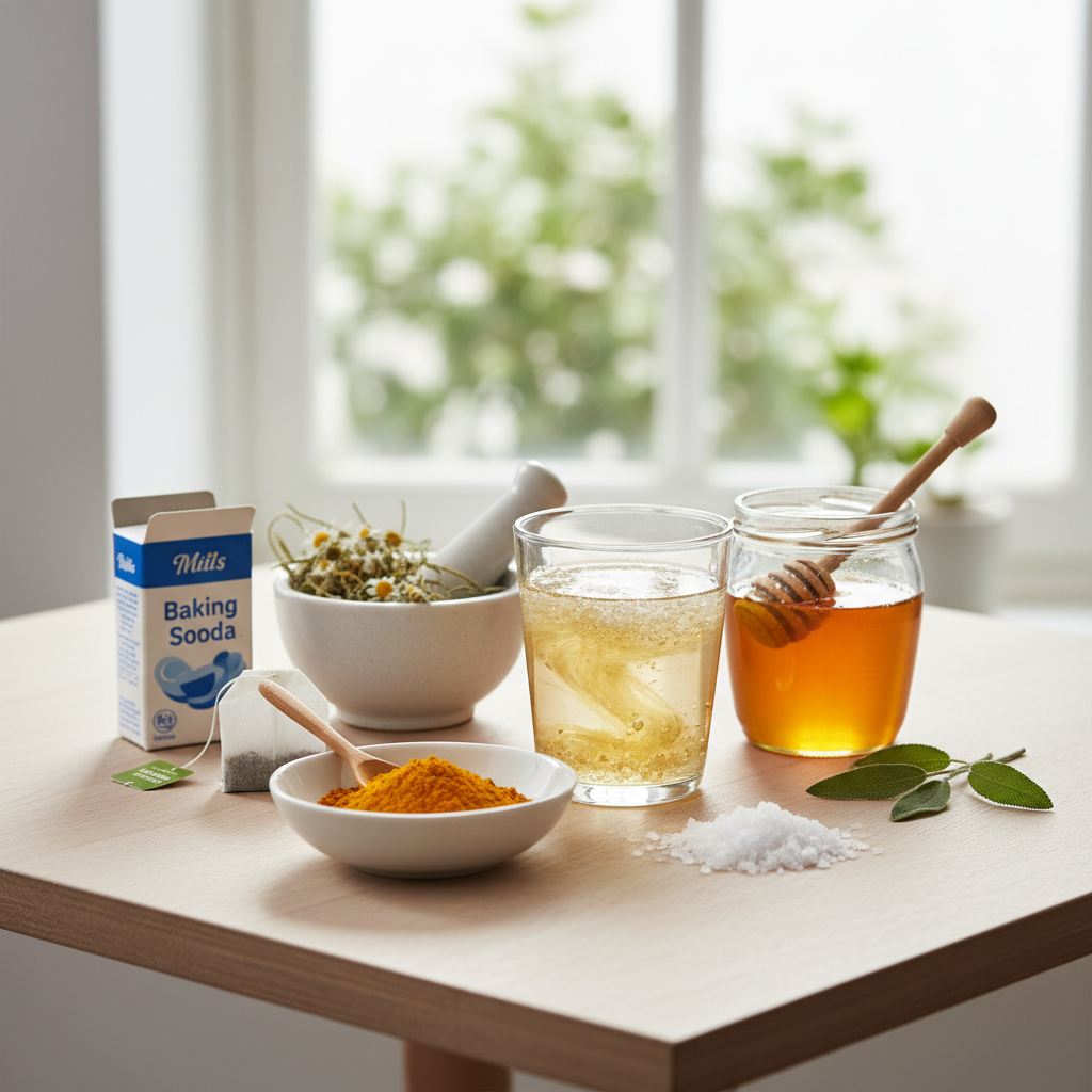 Igemepõletiku ravi kodus: 5 tõhusat vahendit oma köögist